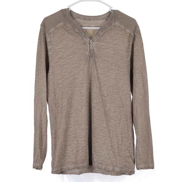 BKE Other - BKE Buckle Burn Out Henley Medium